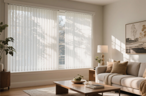 Custom vertical blinds