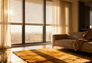 blinds with curtains