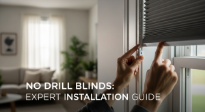 No Drill Blinds